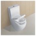 Toilet Suite Rimless Flush BTW LEN007D S/P Pan